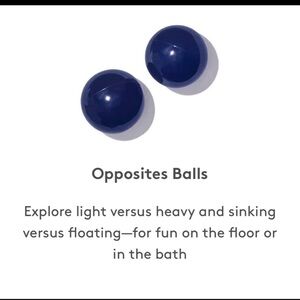 Lovevery Opposites Balls - from "The Thinker" Playkit (11-12m)